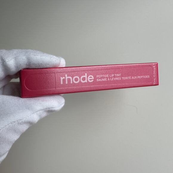 Rhode Sugar Cookie Peptide Lip Tint Gift Set Stickers and Bag LA Popup Brand New - Picture 6 of 16